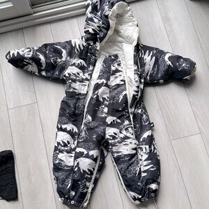 Baby winter overalls